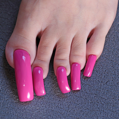 💗New pink nail design