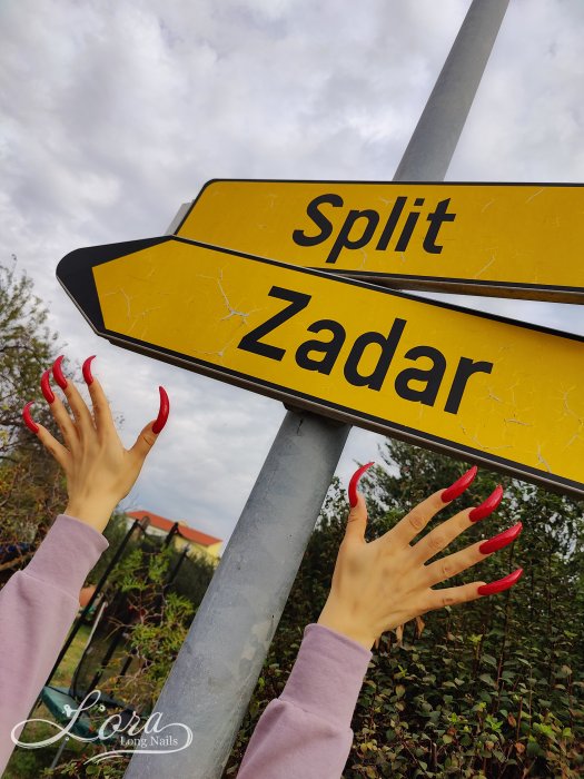 Photoshoot "LONG NAILS ⛵ ASMR TAPPING on the PIER"