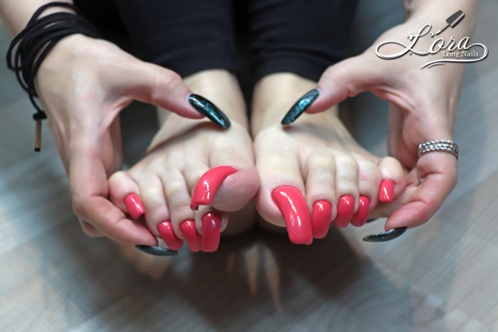 Photosession for video pedicure nails (part 2)