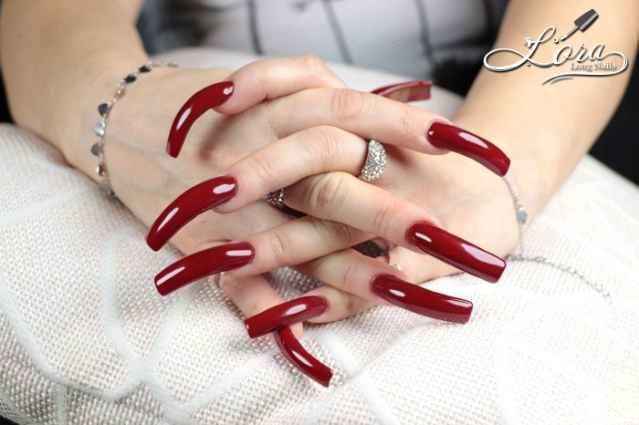 Toenails and fingernails 💅 RED NAILS (photosession 26.11.2020)