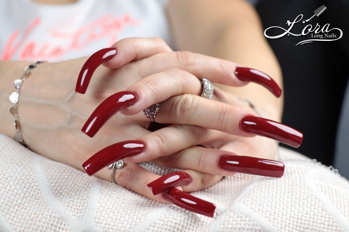 Toenails and fingernails 💅 RED NAILS (photosession 26.11.2020)