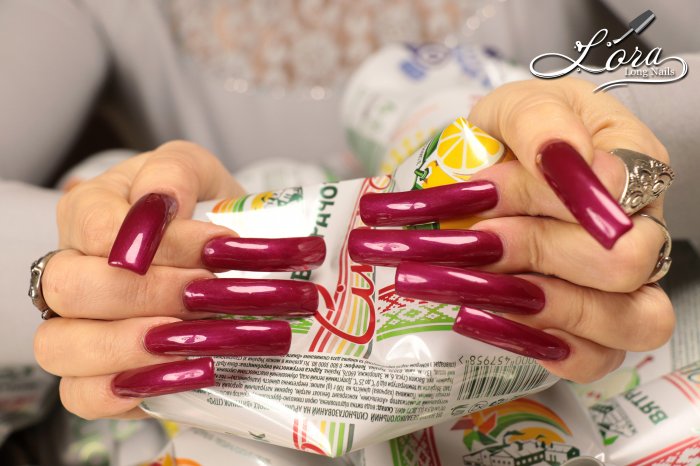 Photoshoot 🔊 ASMR Crusher Iron CAN 😋 LONG NAILS