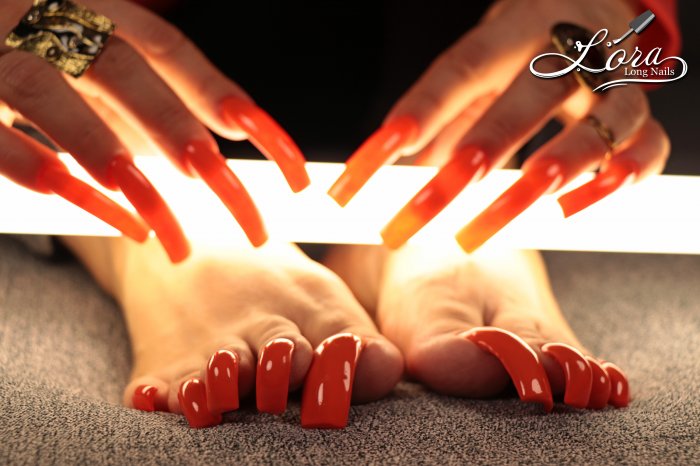 Photosession "🌒 Star Nails: The Toes Power"