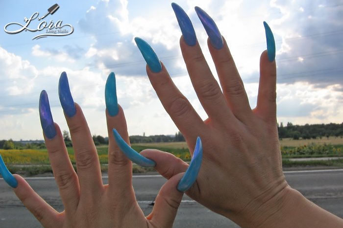 🛣 Photo session "Long nails on the highway" for video (08/07/2018)