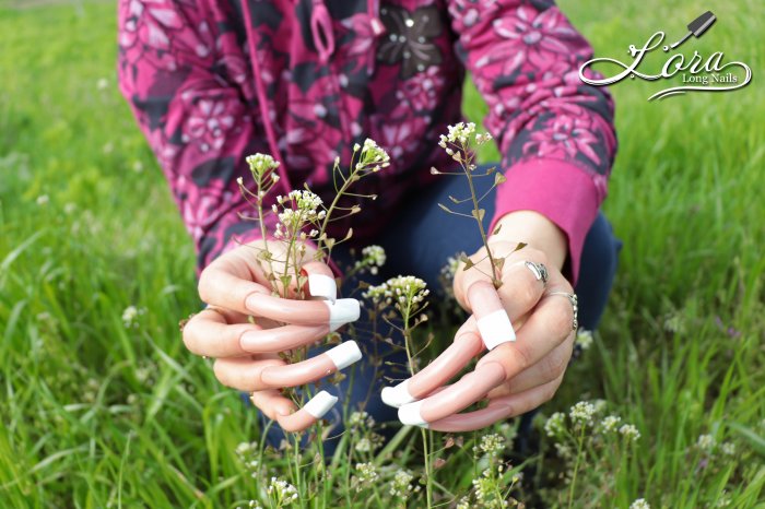 🌼 Spring photo session NAILS FRENCH