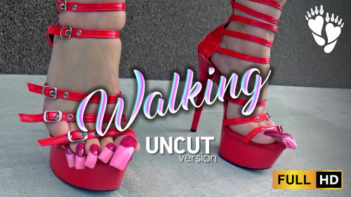 Walking in High Red Heels (uncut version)