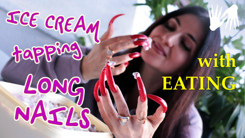 🍨 ICE CREAM TAPPING - LONG NAILS