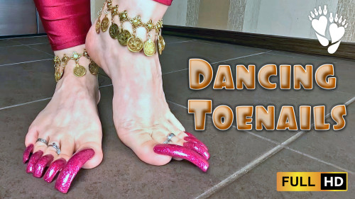 Long TOENAILS & BRACELETS - Dancing, tapping, scratching