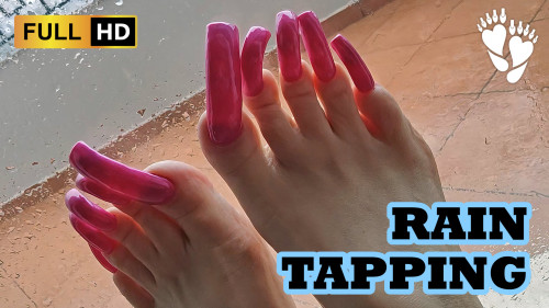 Rain Tapping with Toenails