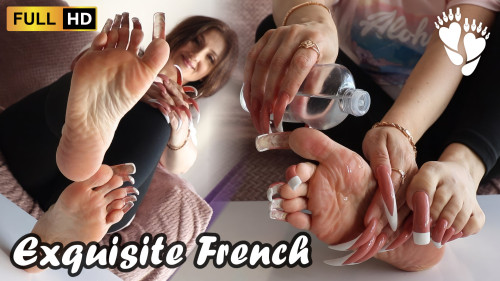 Exquisite French Manicure & Massage