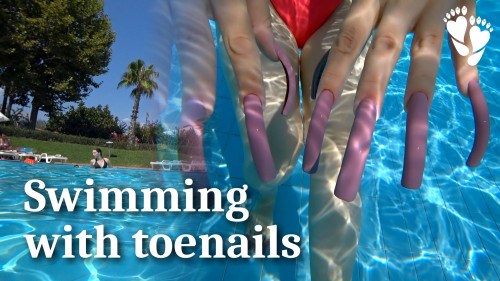 🦶 Swimming with toenails
