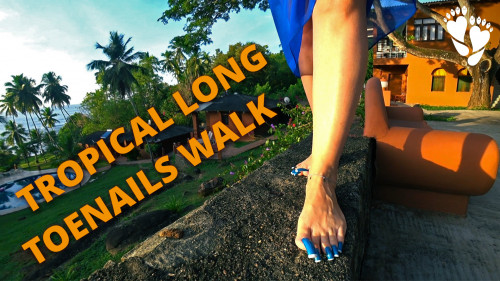 🌴 Tropical LONG TOENAILS 🌊 Walk