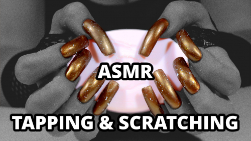 SOAP ASMR 🧼 TAPPING - SCRATCHING long nails gloves