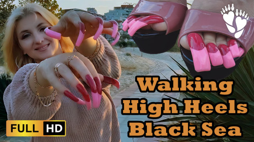 Walking in high heels - Black Sea (FULL)