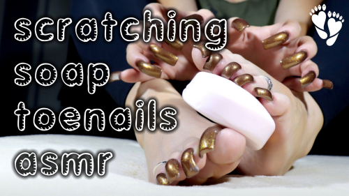 Scratching soap - Long Nals & Long Toenails