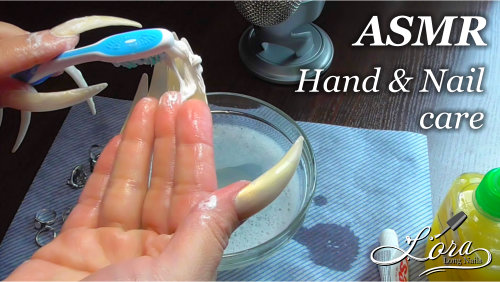 ASMR Hand & Nail care (scratching, triggers)