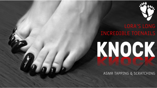 KNOCK-KNOCK Long Natural Toenails