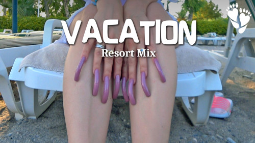 LONG NAILS 🌅 VACATION MIX