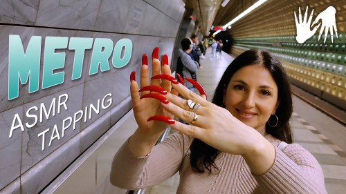 TAPPING🚇ASMR in the Prague Metro