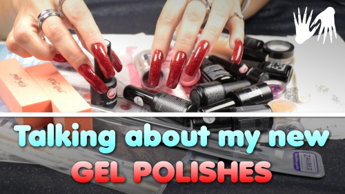 Talking about my new gel polishes 💅 Painting nail tips