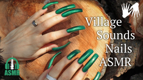 🐓 Village Sounds ASMR (Tapping & Scratching)