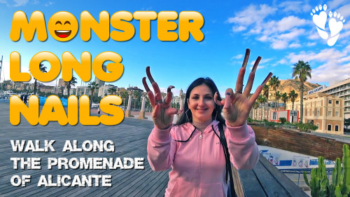 LONG NAILS 🚶‍♀️A walk around Alicante