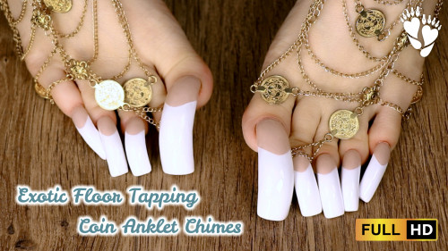 Exotic Floor Tapping & Coin Anklet Chimes 🏛️✨